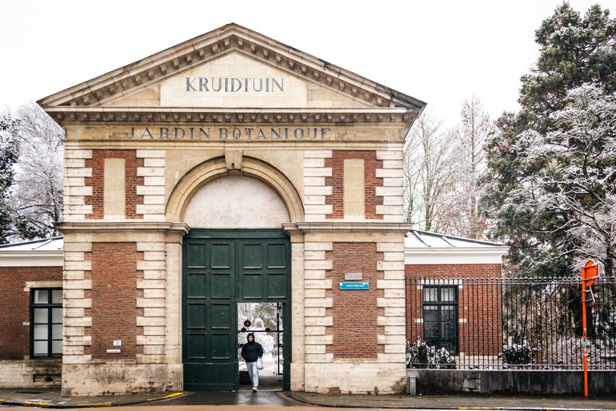 Toegangspoort tot de Kruidtuin