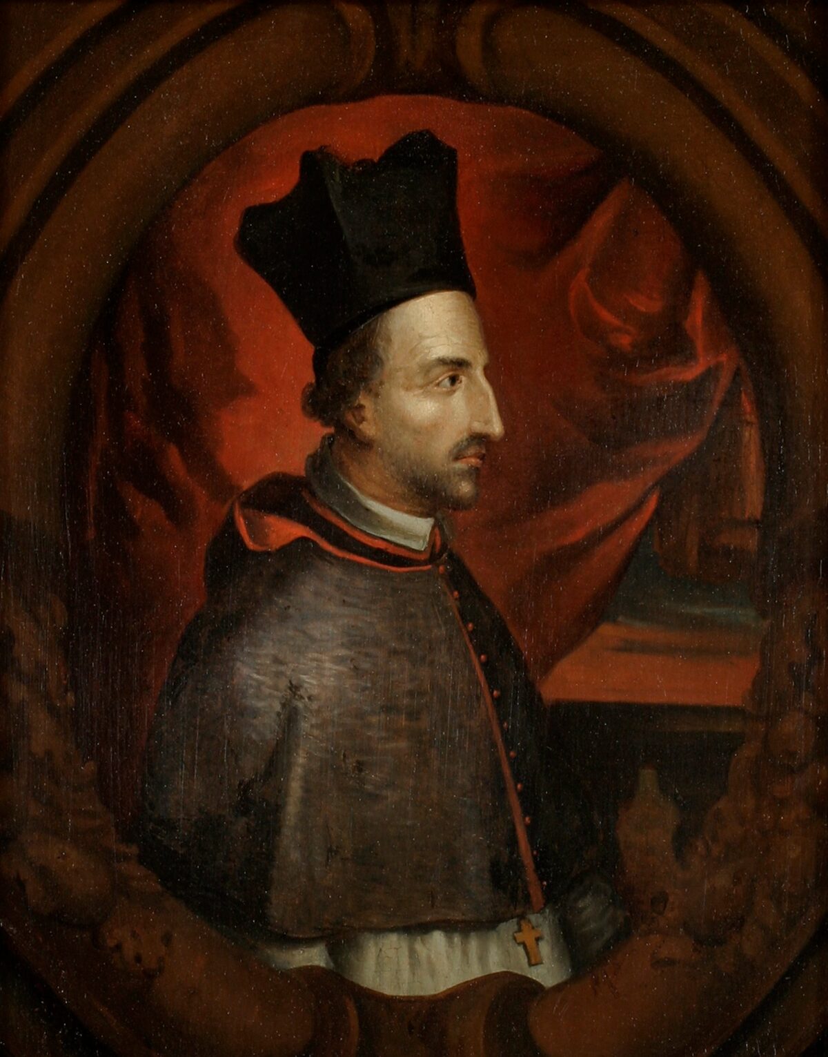 Portret van Cornelius Jansenius.