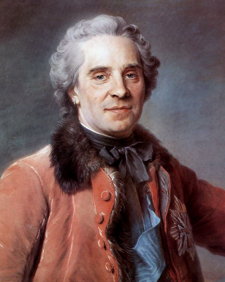 Portret van Maurits van Saksen.